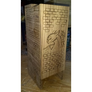 **Customizable 8-Inch Dice Towers for Consistent Gameplay**